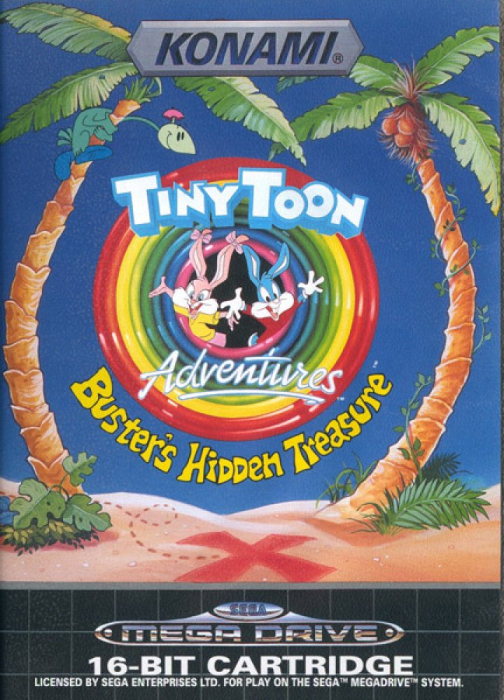 Cover art for Tiny Toon Adventures: Buster's Hidden Treasure