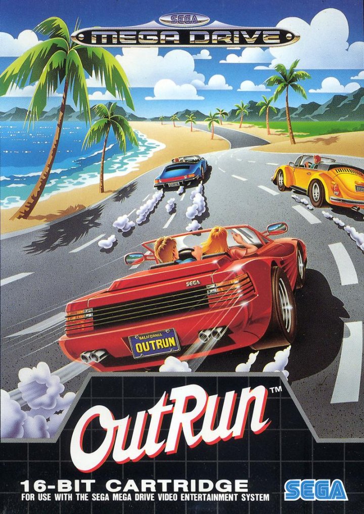 Cover art for OutRun