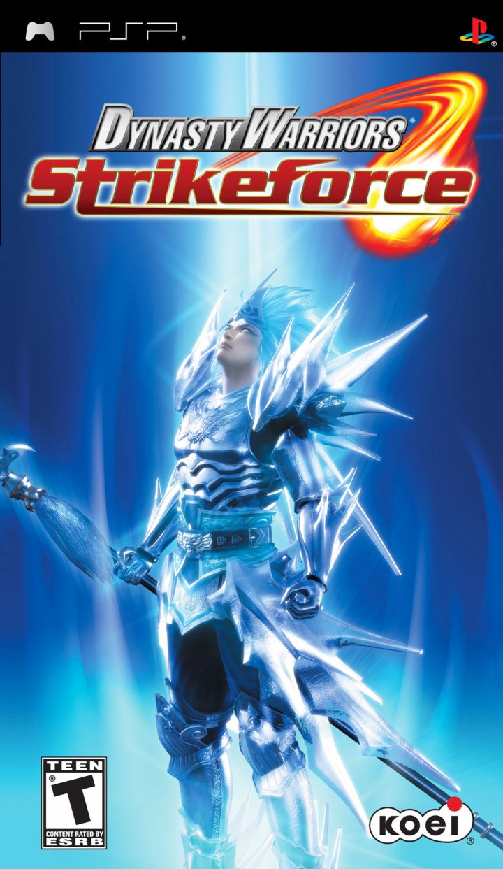 Cover art for PSP Radiant Red Dynasty Warriors: Strikeforce
