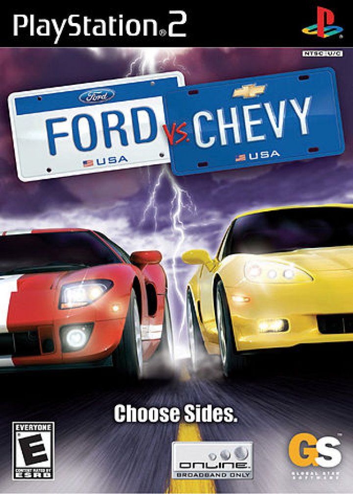 Ford vs Chevy | (Used - Complete) (Playstation 2)