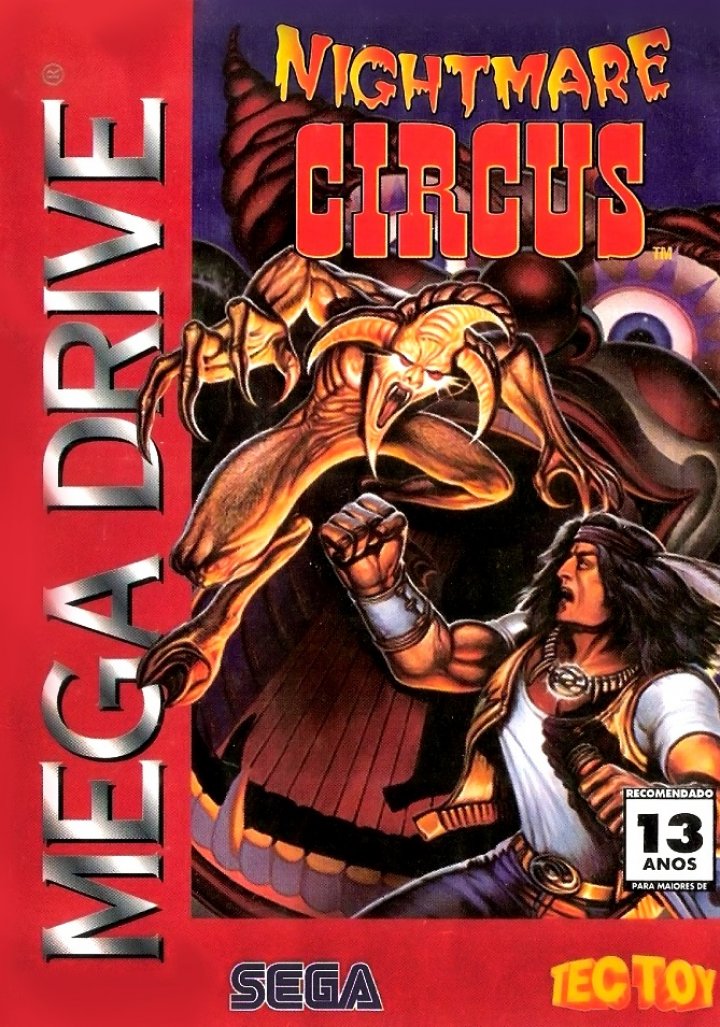 Cover art for Nightmare Circus