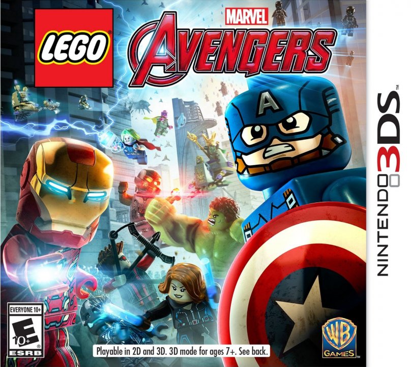 Cover art for LEGO Marvel's Avengers
