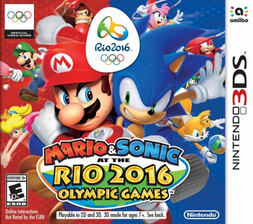 Cover art for Mario & Sonic at the Rio 2016 Olympic Games