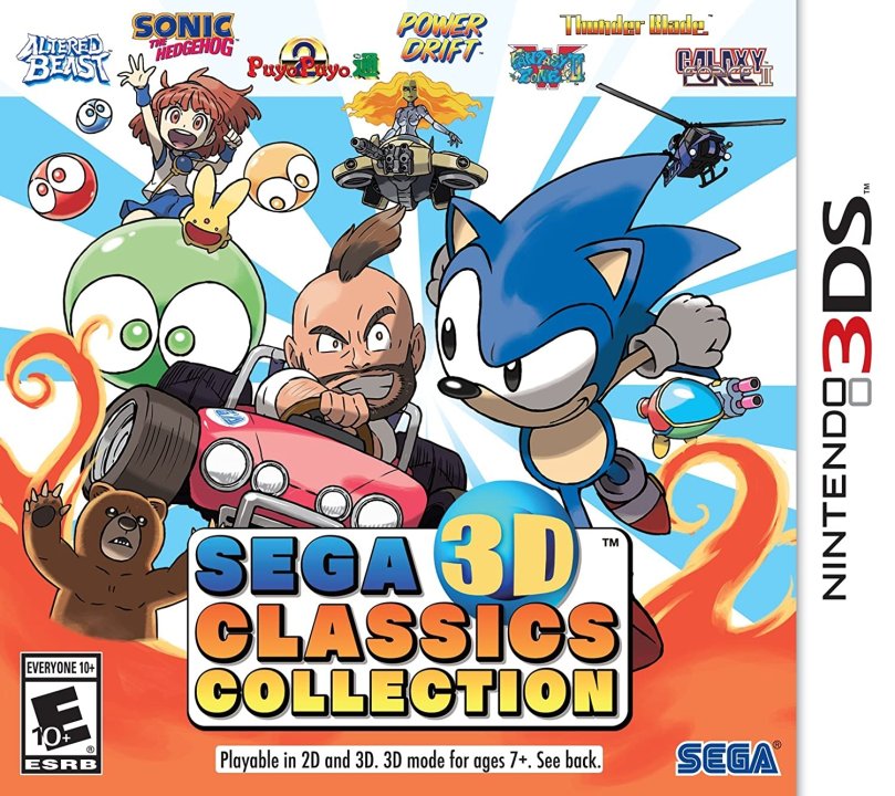Cover art for Sega 3D Classics Collection