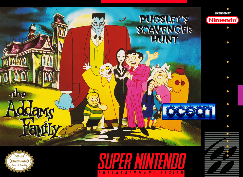 The Addams Family: Pugsley's Scavenger Hunt