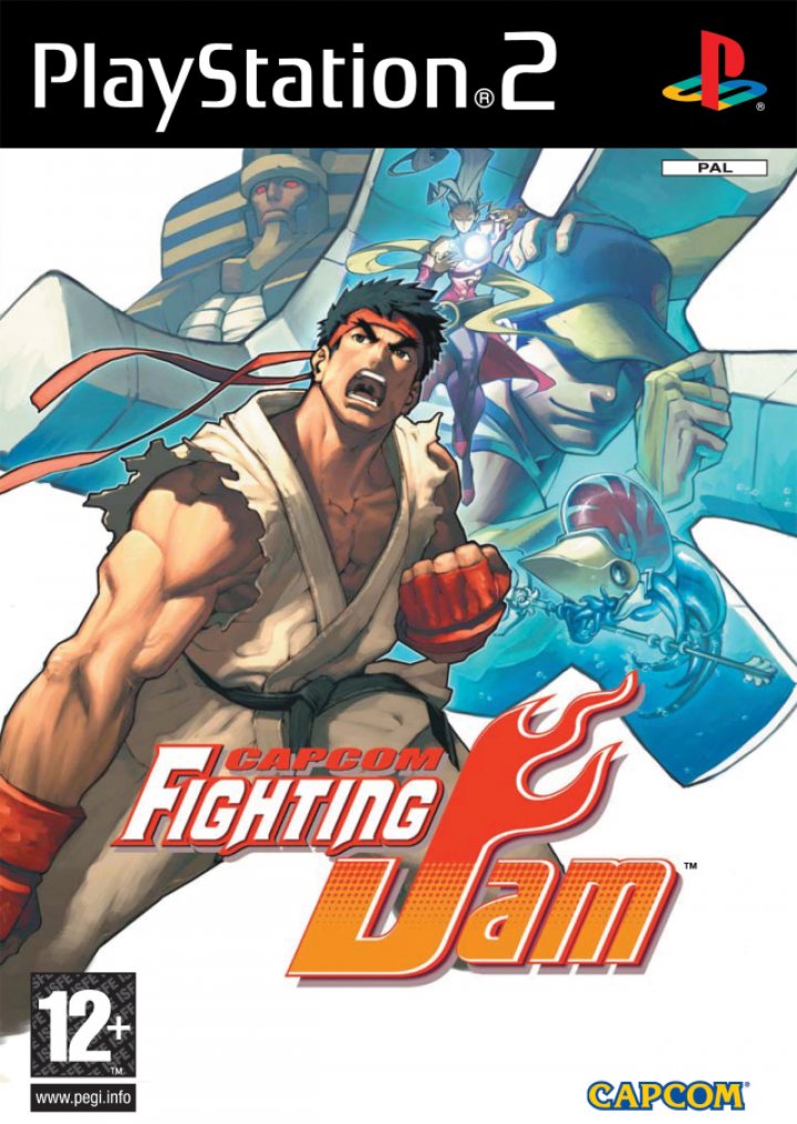 Cover art for Capcom Fighting Jam