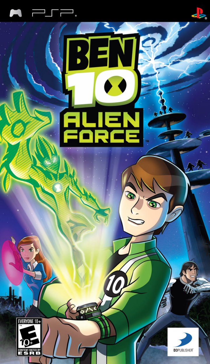 Ben 10 Alien Force | (Used - Complete) (PSP)