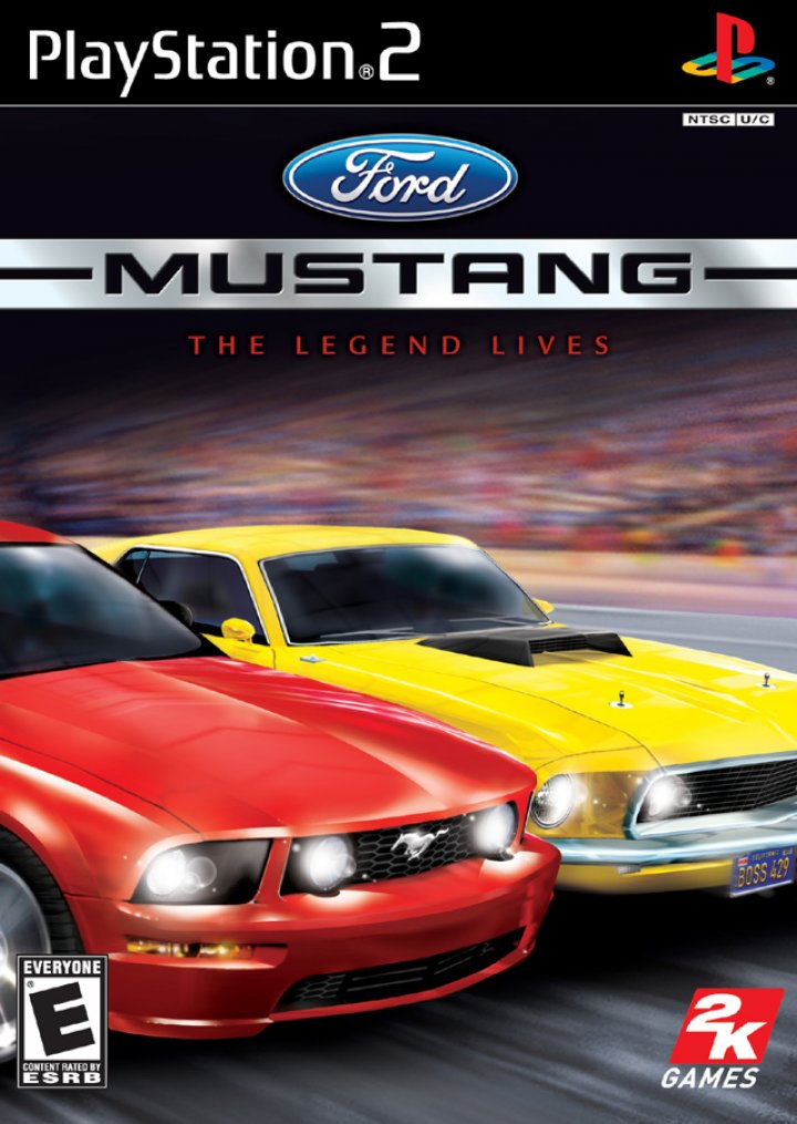 Ford Mustang The Legend Lives | (Used - Loose) (Playstation 2)
