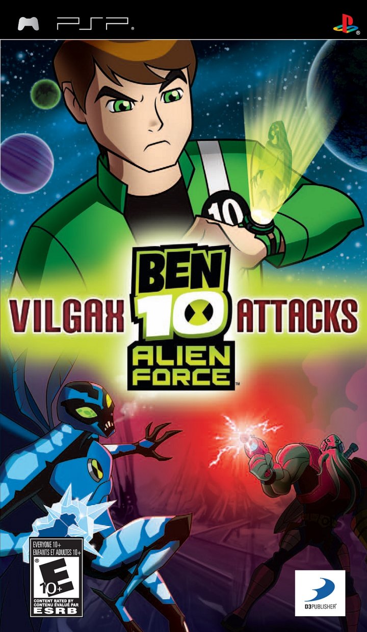 Ben 10: Alien Force: Vilgax Attacks | (Used - Complete) (PSP)