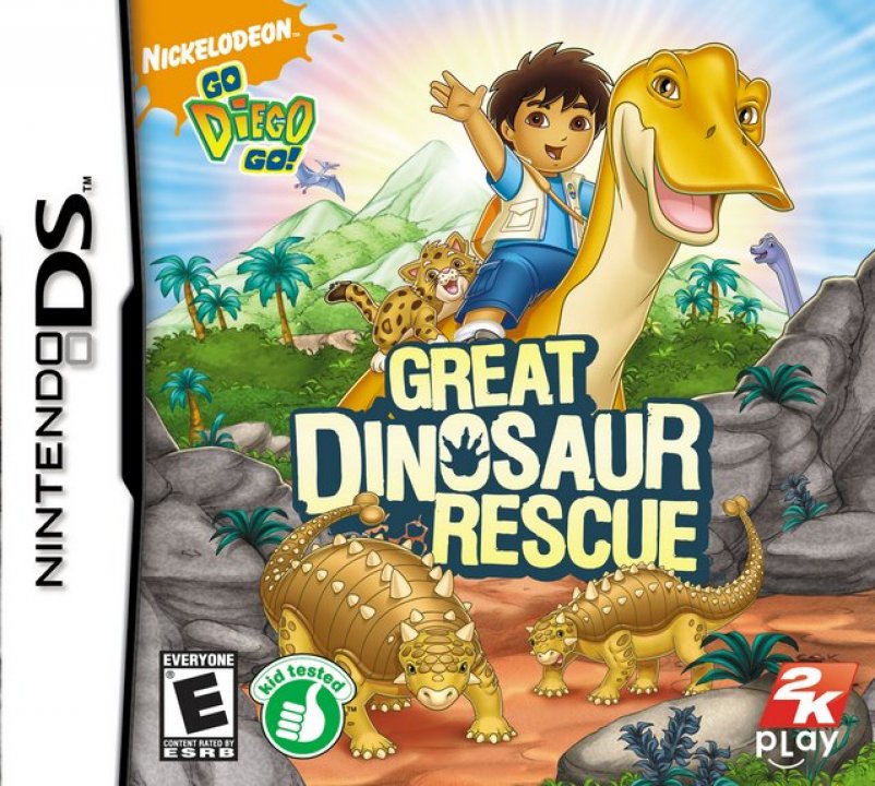 Cover art for Go, Diego, Go: Great Dinosaur Rescue