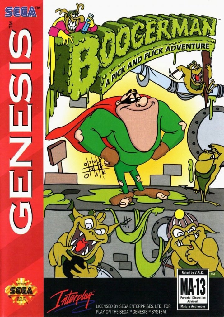 Boogerman: A Pick and Flick Adventure