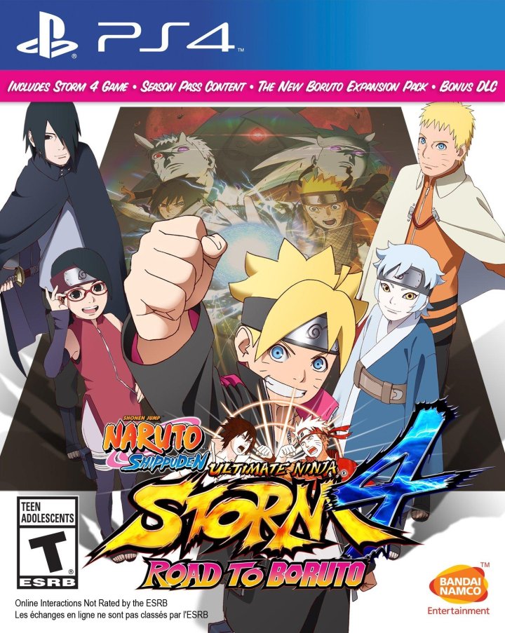Naruto Shippuden Ultimate Ninja Storm 4 Road to Boruto | (Used - Complete) (Playstation 4)