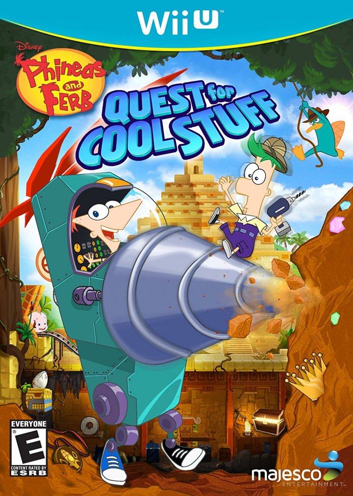 Cover art for Phineas and Ferb: Quest for Cool Stuff