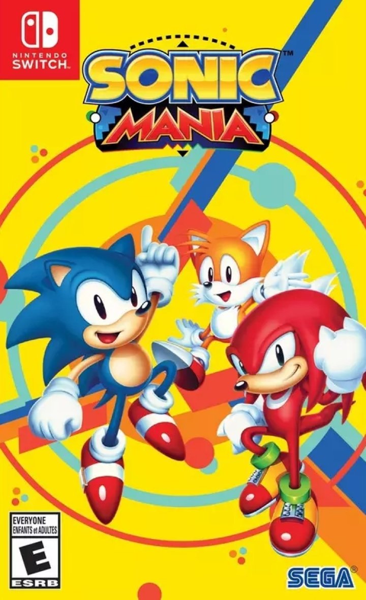 Cover art for Sonic Mania