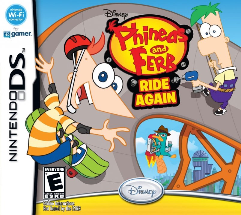 Phineas and Ferb Ride Again | (Used - Loose) (Nintendo DS)