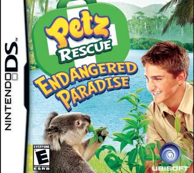 Petz Rescue Endangered Paradise | (Used - Loose) (Nintendo DS)