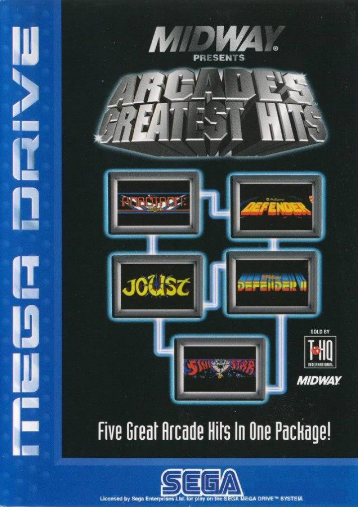 Cover art for Williams Arcade's Greatest Hits