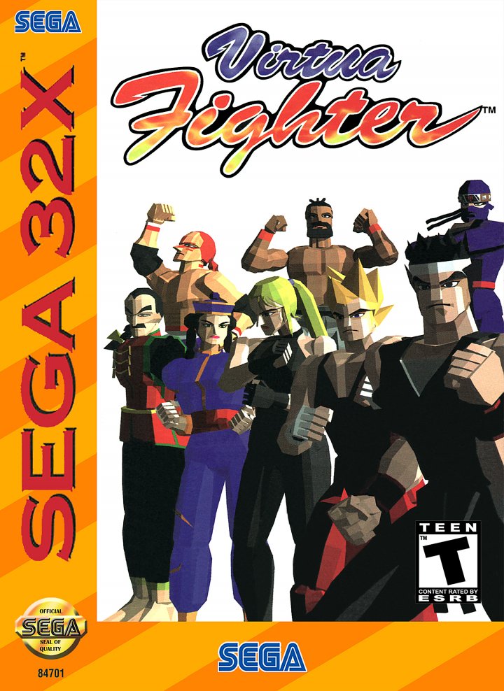 Cover art for Virtua Fighter