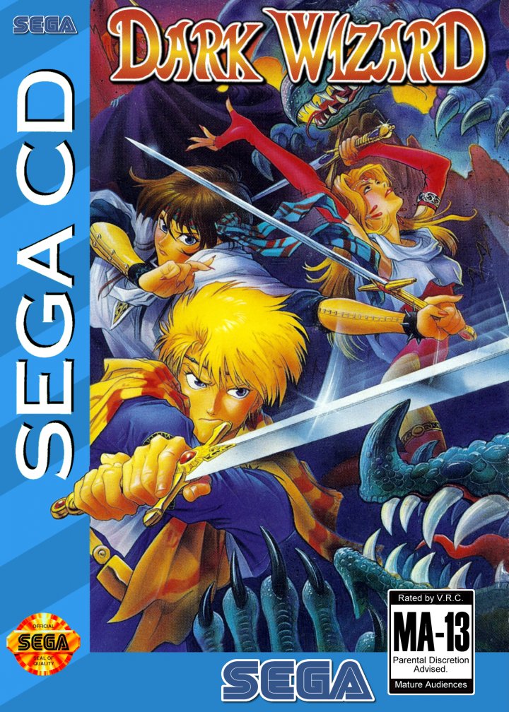 Dark Wizard | (Used - Loose) (Sega CD)