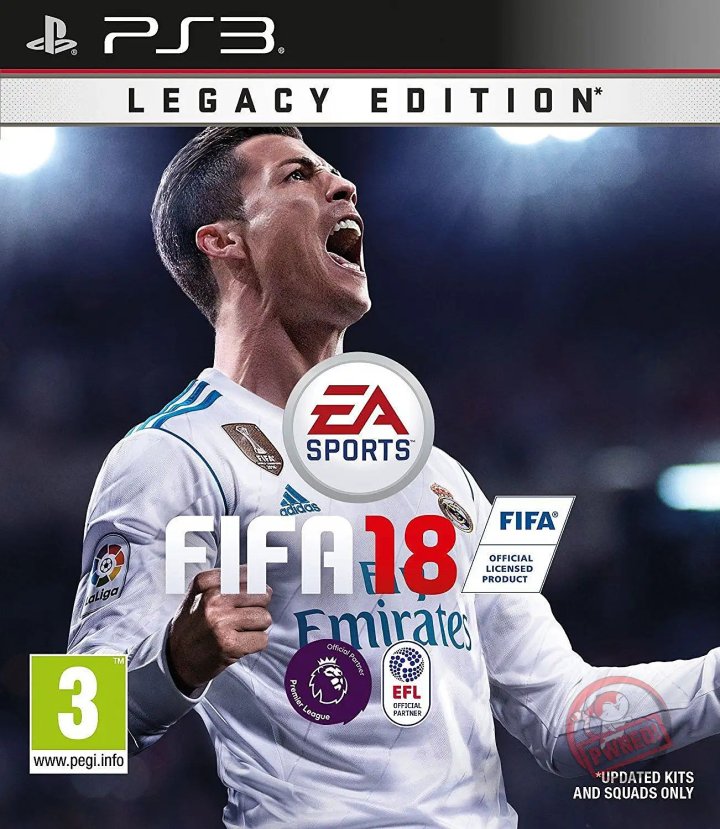 Cover art for FIFA 18 [Ultimate Edition]