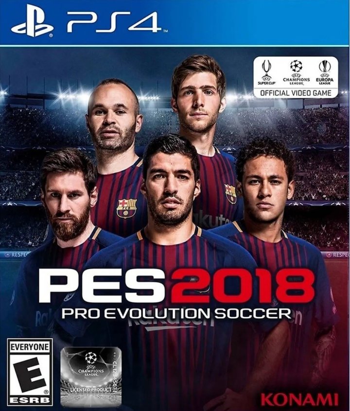 Pro Evolution Soccer 2018 | (Used - Loose) (Playstation 4)