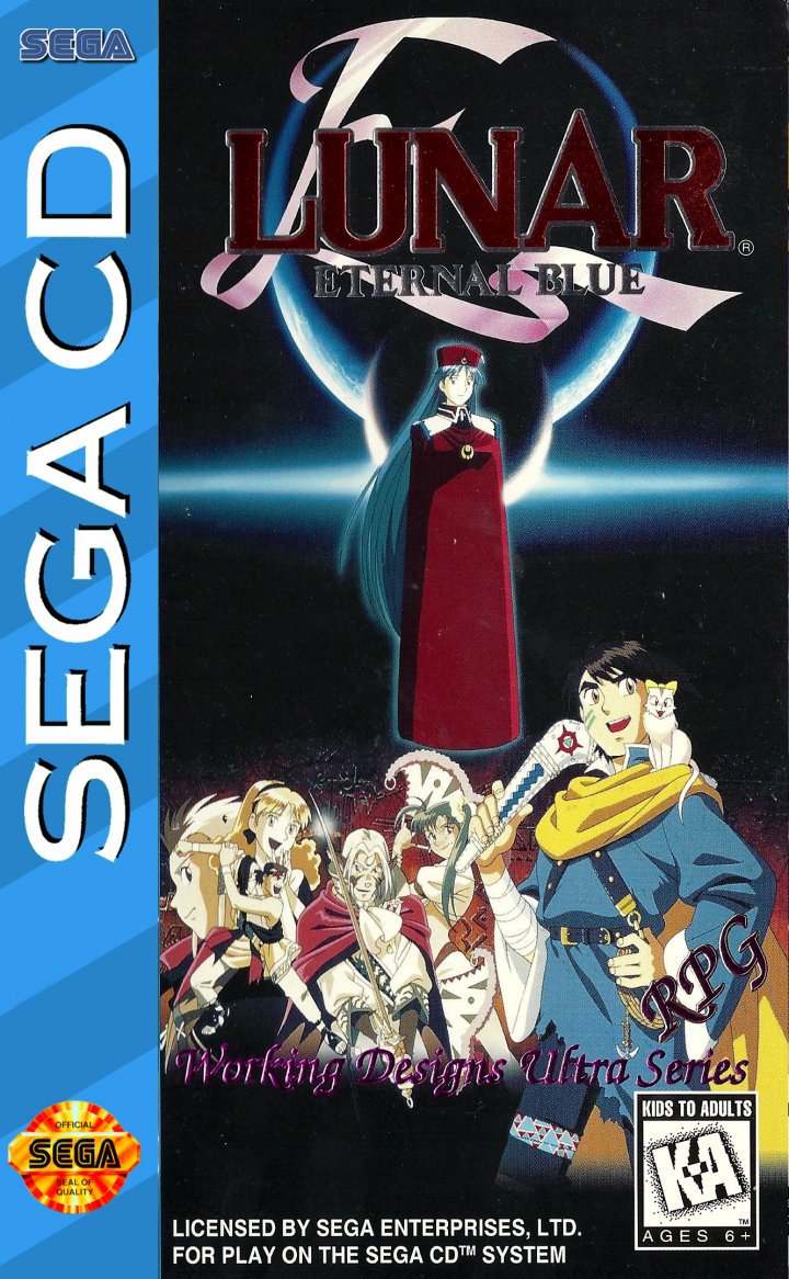 Lunar Eternal Blue | (Used - Loose) (Sega CD)