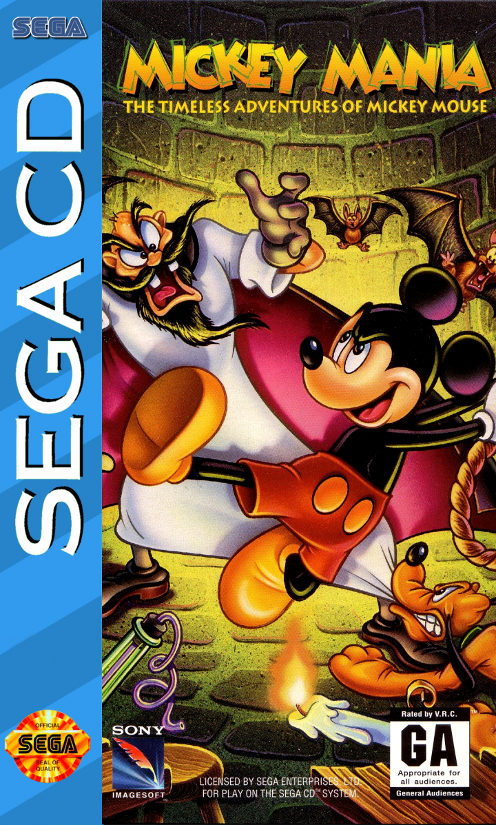 Cover art for Mickey Mania