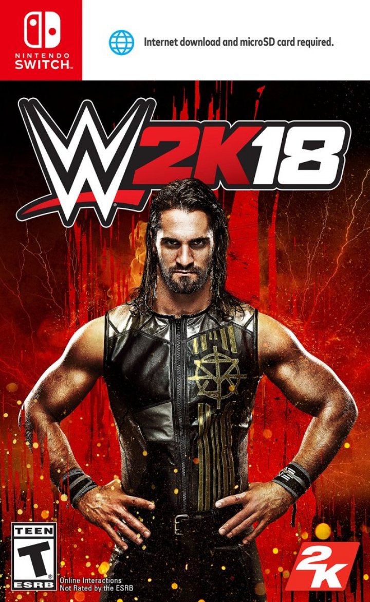 Cover art for WWE 2K18