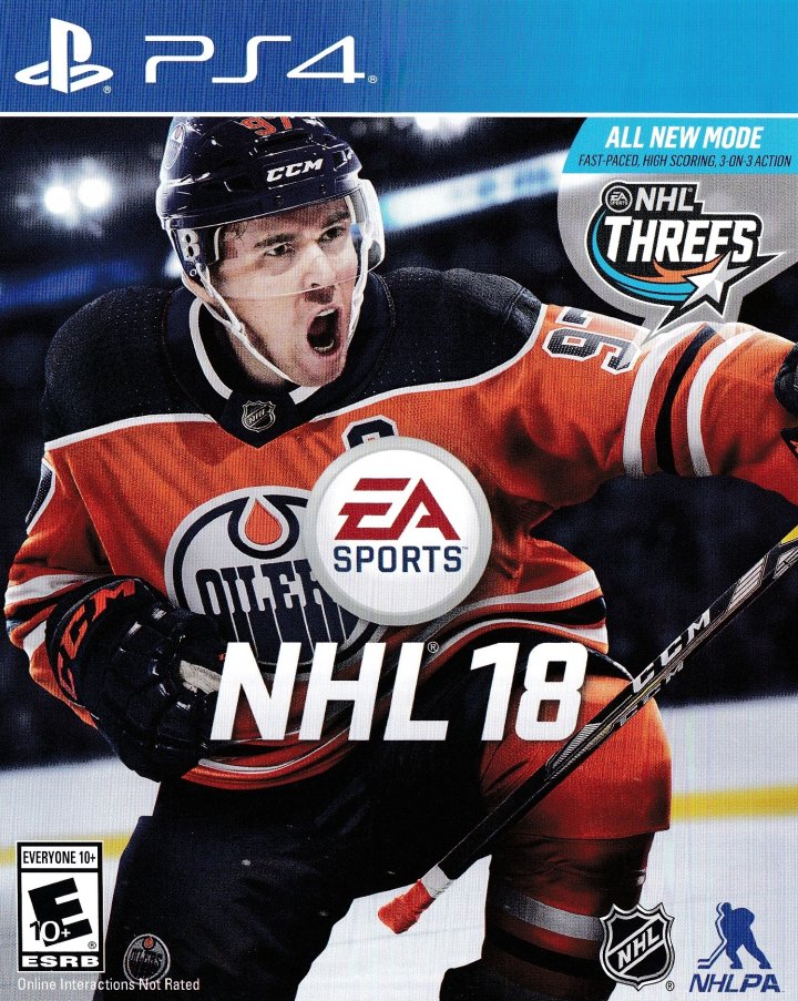 Cover art for NHL 18 [Walmart Edition]