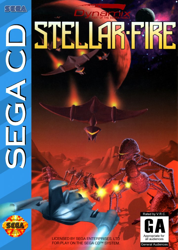 Cover art for Stellar Fire