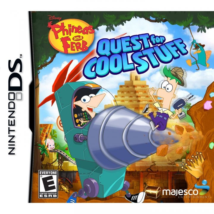 Phineas & Ferb: Quest for Cool Stuff | (Used - Loose) (Nintendo DS)