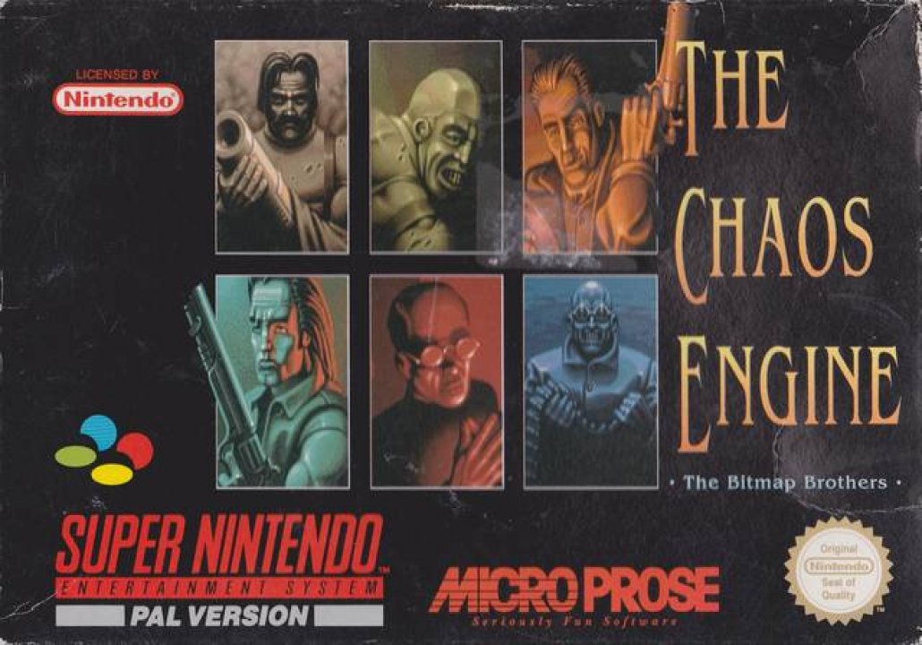 Cover art for The Chaos Engine
