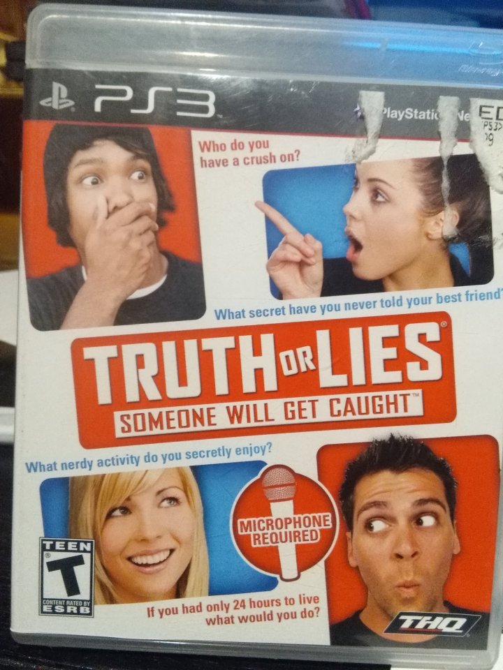 Truth or Lies | (Used - Complete) (Playstation 3)
