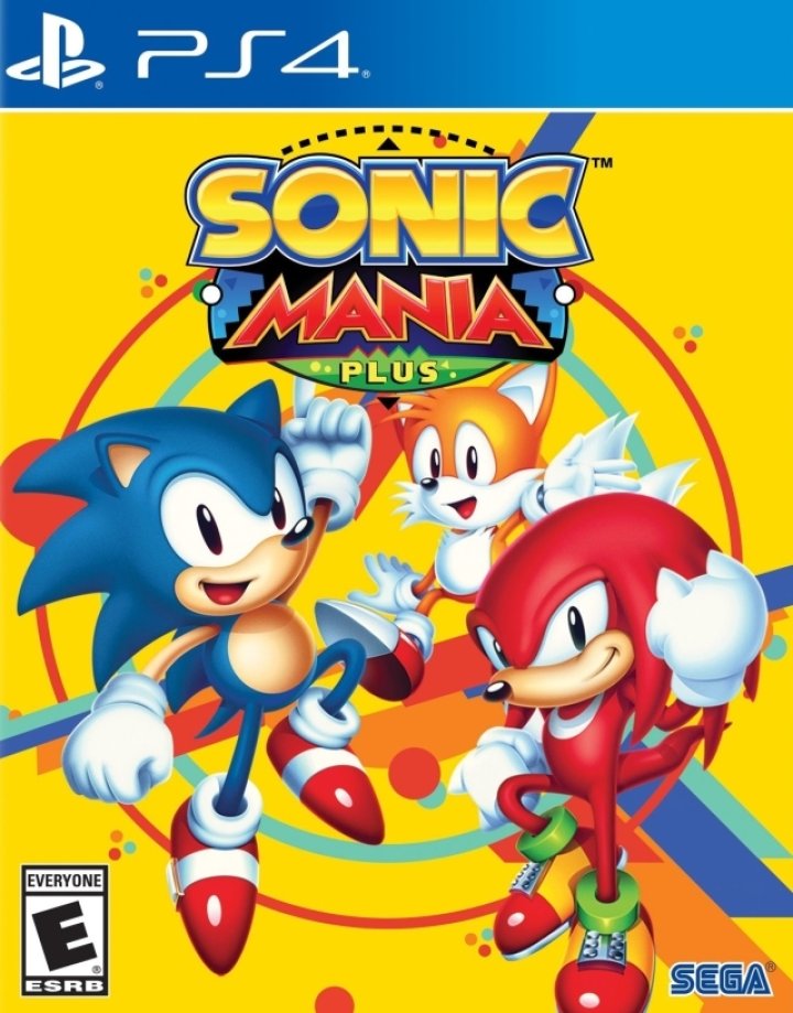 Cover art for Sonic Mania Plus