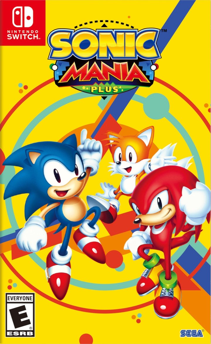 Cover art for Sonic Mania Plus