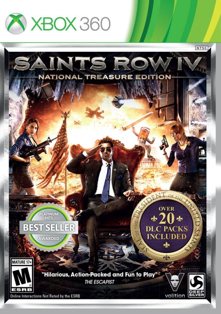 Saints Row IV: National Treasure Edition | (Used - Loose) (Xbox 360)