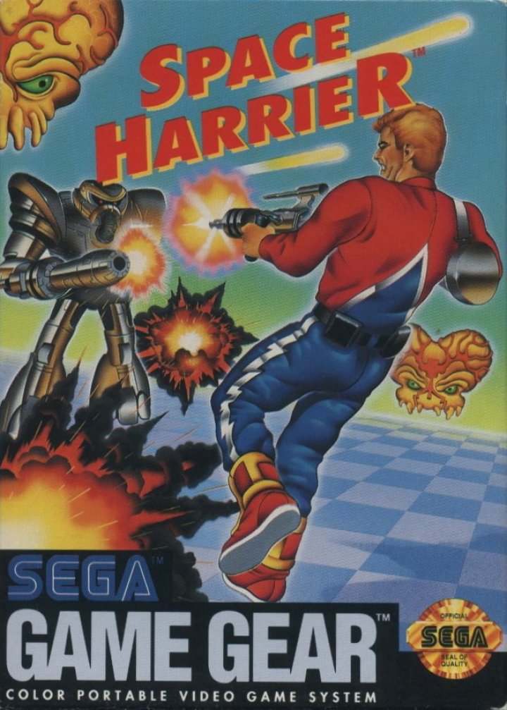 Cover art for Space Harrier
