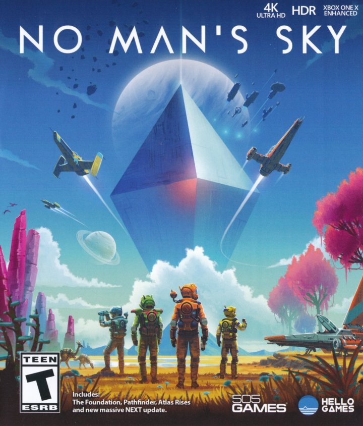 Cover art for No Man's Sky
