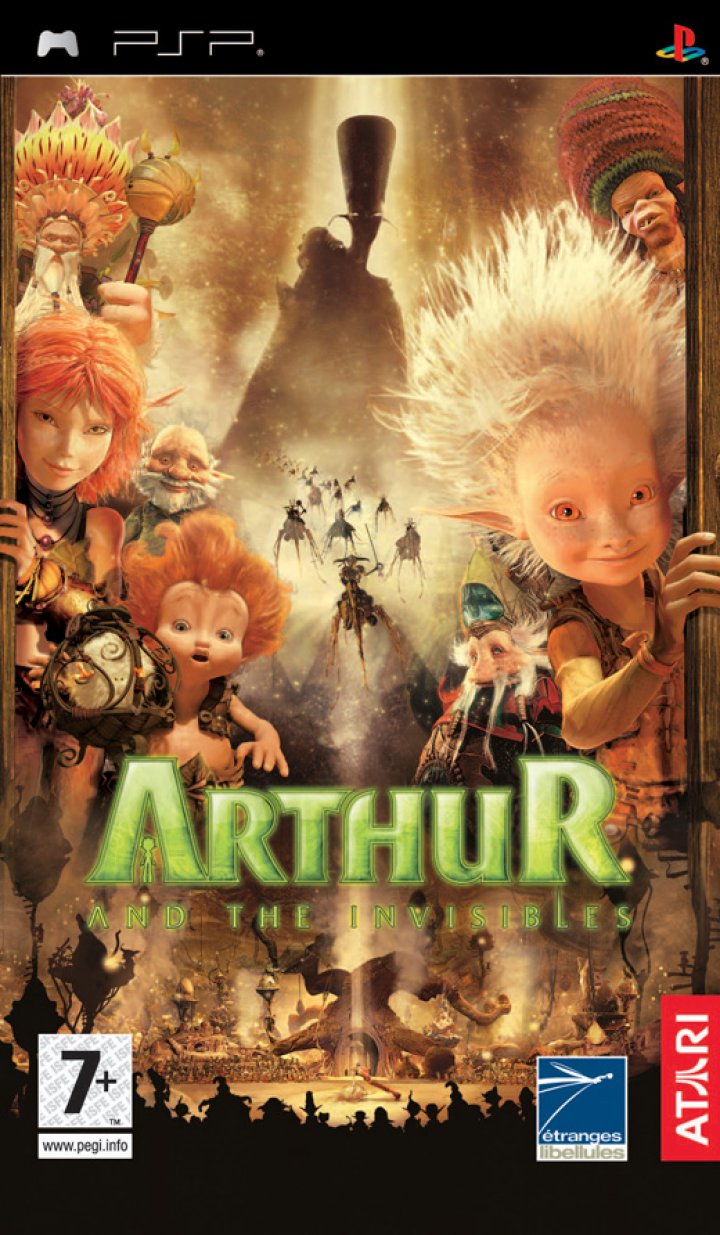 Cover art for Arthur and the Invisibles
