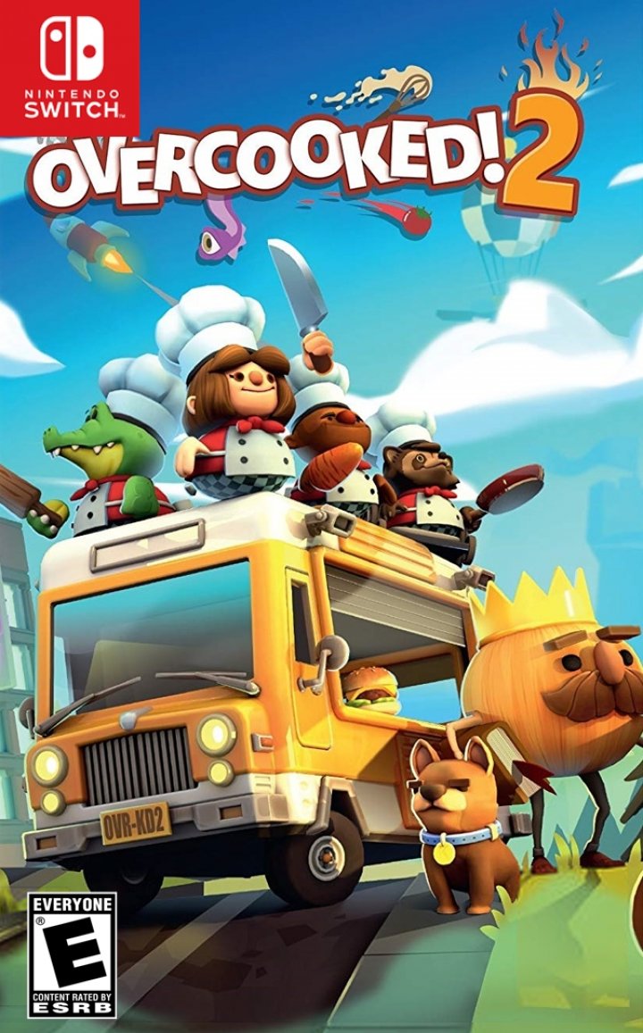 Cover art for Overcooked 2