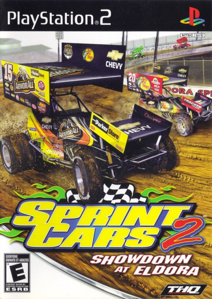 Sprint Cars 2 Showdown at Eldora | (Used - Loose) (Playstation 2)