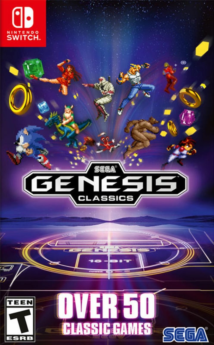 Cover art for Sega Genesis Classics