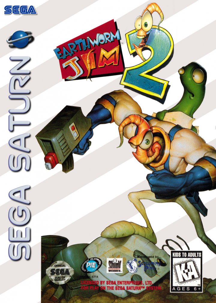 Cover art for Earthworm Jim 2