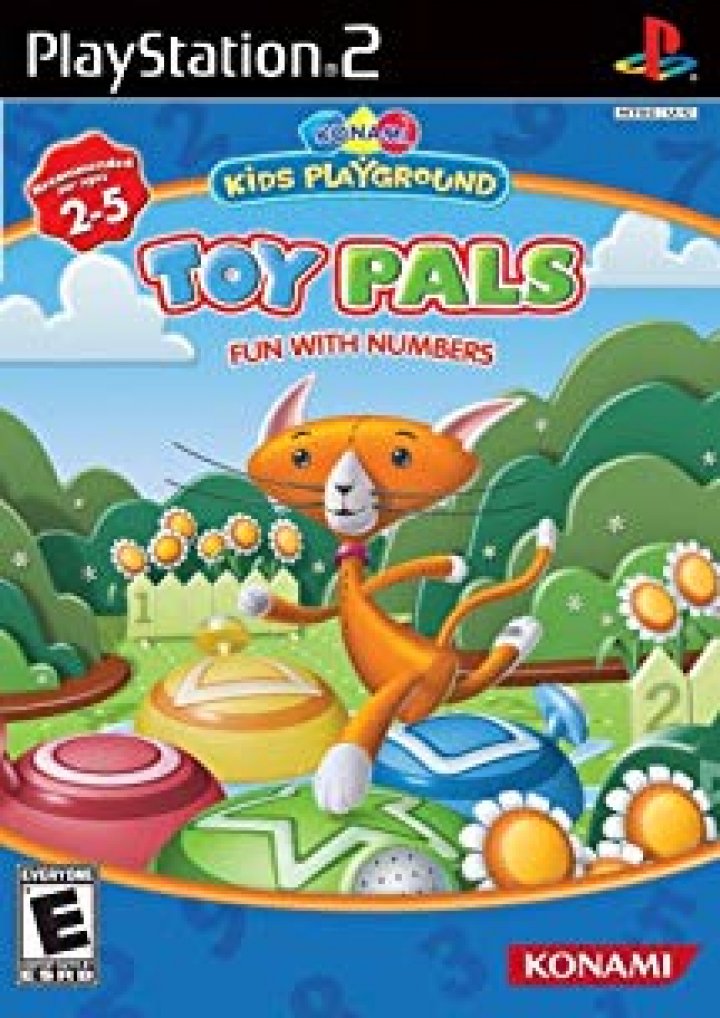 Konami Kids Playground: Toy Pals Fun with Numbers | (Used - Loose) (Playstation 2)