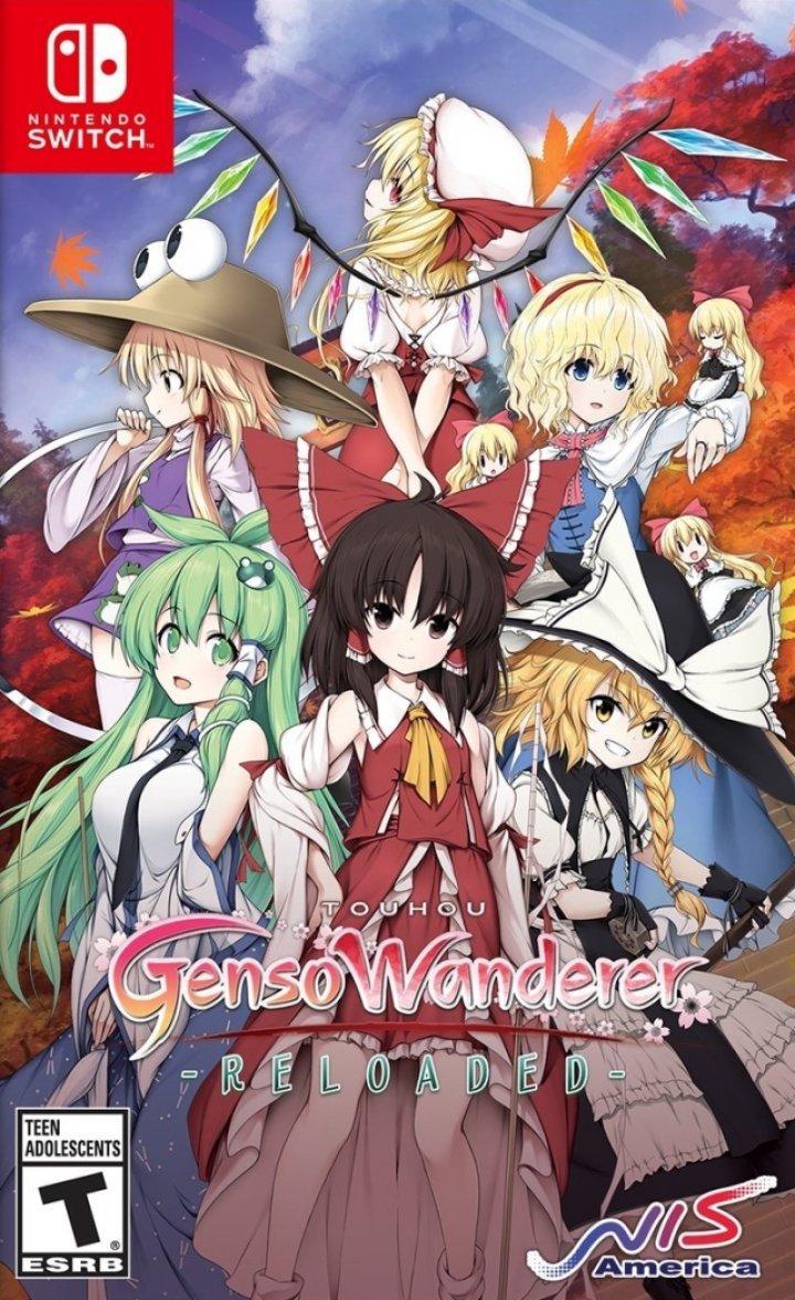 Cover art for Touhou Genso Wanderer Reloaded