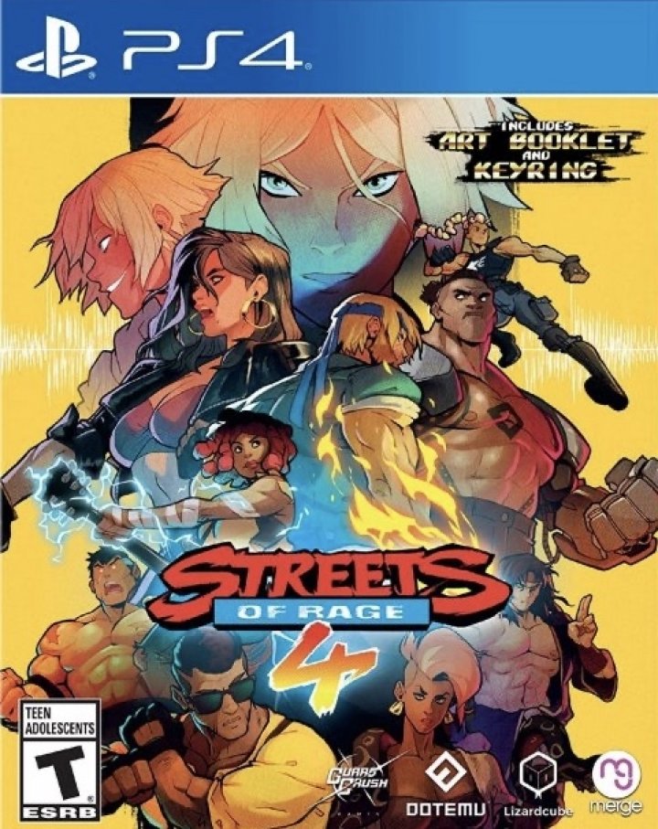 Cover art for Streets of Rage 4 [Limited Run]