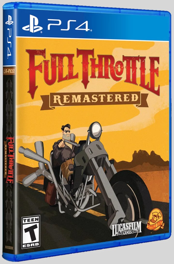 Cover art for Full Throttle Remastered