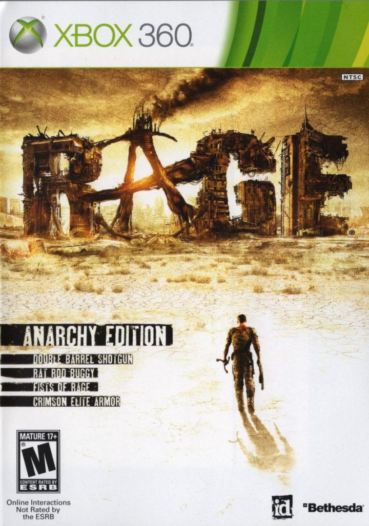 Rage Anarchy Edition | (Used - Loose) (Xbox 360)
