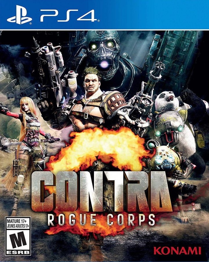 Cover art for Contra Rogue Corps