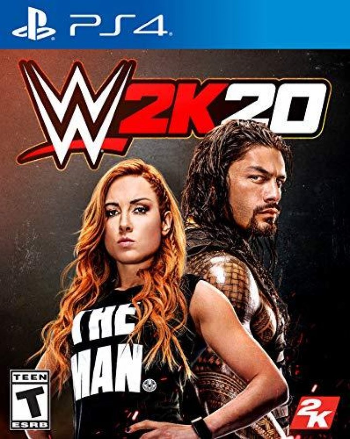 Cover art for WWE 2K20 [20th Anniversary Edition]
